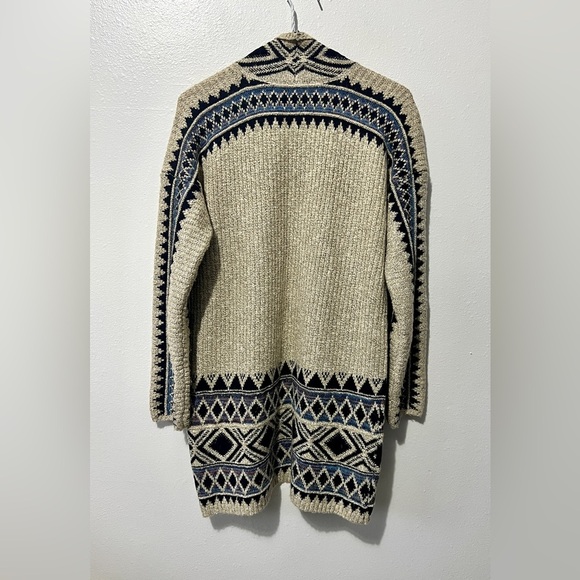 Lucky Brand Aztec Triabl Knit Cardigan Sweater - XS - Picture 4 of 10